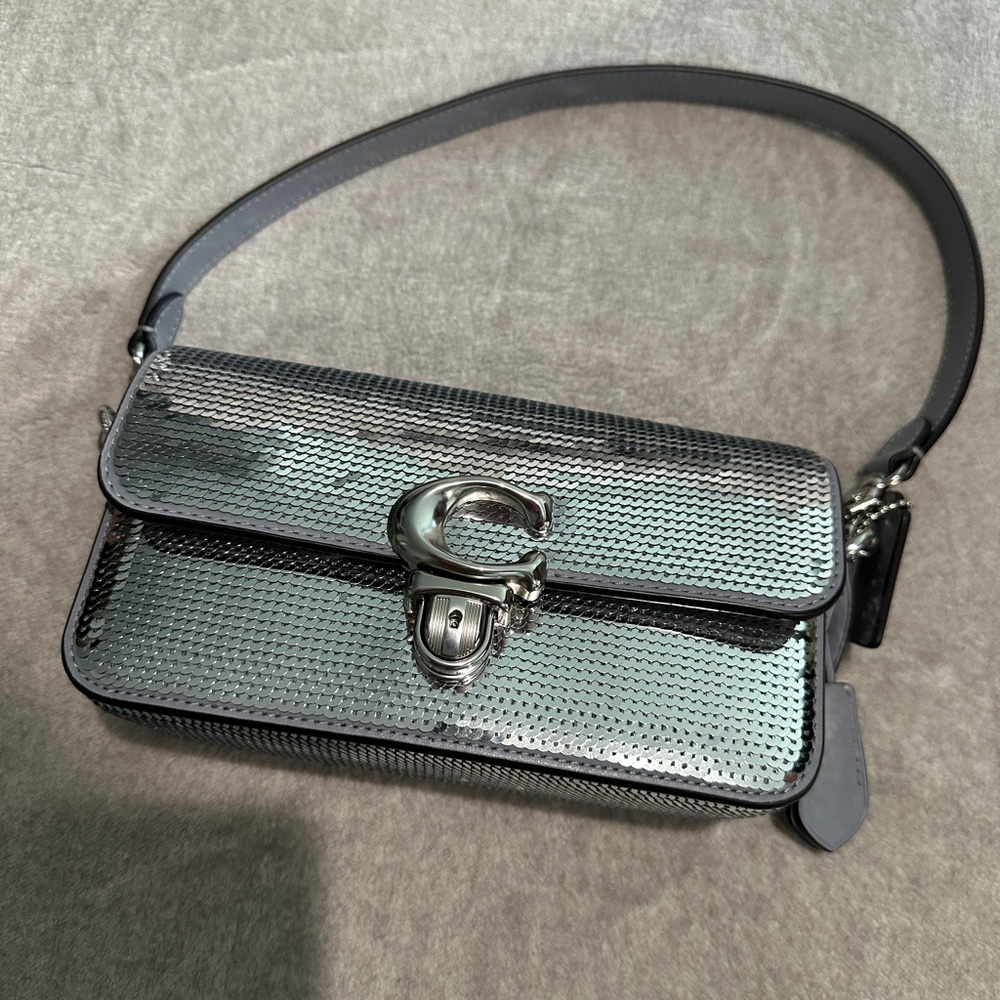 Coach sequin studio bag Silver Women's Bag